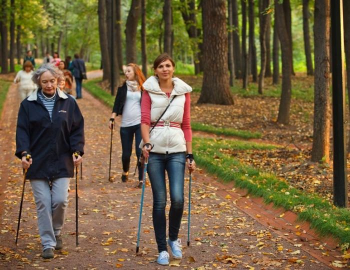 Скандинавская ходьба - Пансионат «Заря»